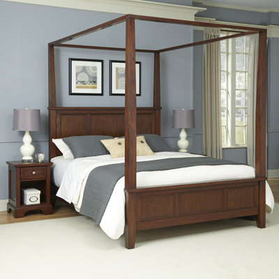 Chesapeake Canopy 3 Piece Bedroom Collection by Home Styles -image