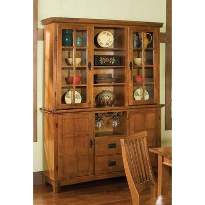 Home Styles Arts and Crafts China Cabinet