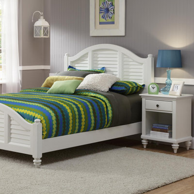 Click To Image : Bermuda Queen Bed and Nightstand by Home Styles Now