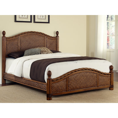 Marco Island Panel Bed by Home Styles -image
