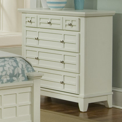 Arts and Crafts 4 Drawer Chest by Home Styles -image