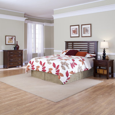 Cabin Creek Slat 3 Piece Headboard Bedroom Collection by Home Styles -image