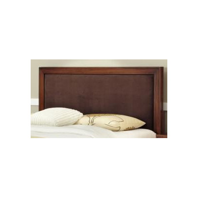 Duet Queen Panel Headboard in Brown Leather by Home Styles -image