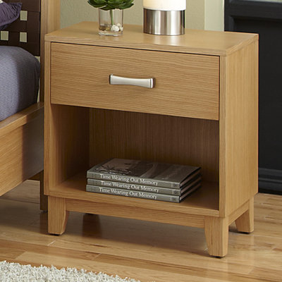 Click To Image : Rave 1 Drawer Nightstand by Home Styles Now