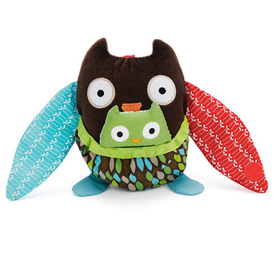 Skip Hop Hug and Hide Owl Stroller Toy