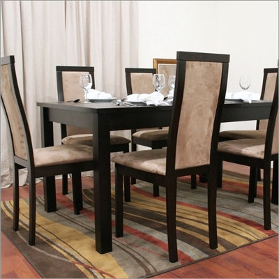 Wholesale Interiors Baxton Studio Pollard 7 Piece Dining Set