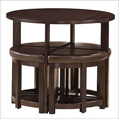 Wholesale Interiors Baxton Studio Rochester 5 Piece Dining Set