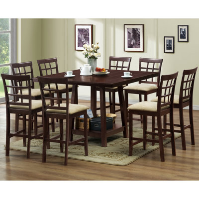 Wholesale Interiors Baxton Studio Katelyn Wood Modern Counter Stool (Set of 2)
