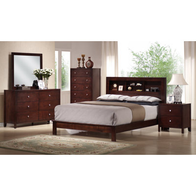 Click To Image : Baxton Studio 5 Piece Panel Bedroom Collection by Wholesale Interiors Now
