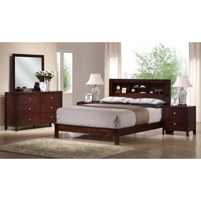 Baxton Studio Montana King Bedroom Collection by Wholesale Interiors -image