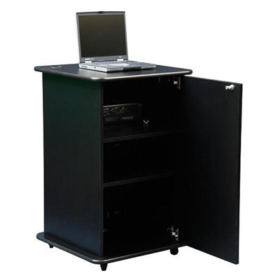 Sound Craft Educator Projector Cart in Black