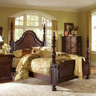 Marlestone Poster Bed by Progressive Furniture Inc. -image