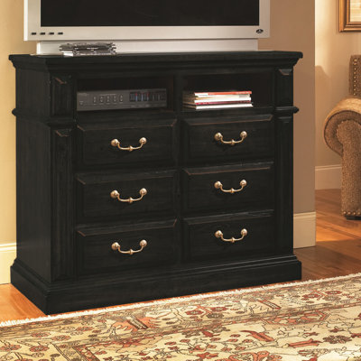 Torreon 6 Drawer Media Chest by Progressive Furniture Inc. -image