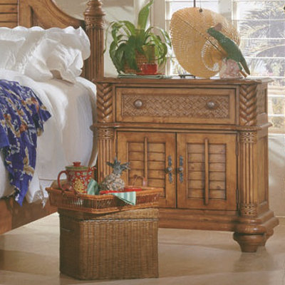 Palm Court 1 Drawer Nightstand by Progressive Furniture Inc. -image
