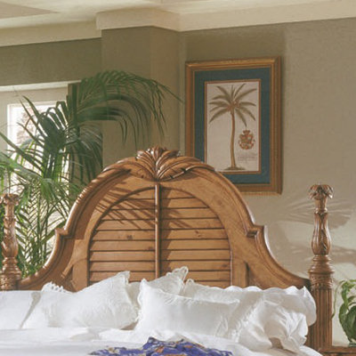Palm Court Low Poster Headboard by Progressive Furniture Inc. -image