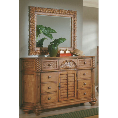 Palm Court 8 Drawer Dresser by Progressive Furniture Inc. -image