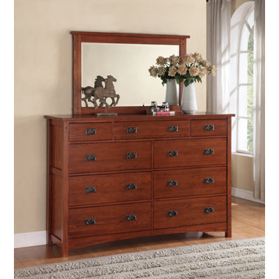 Mission 9 Drawer Dresser by Michael Ashton Design -image