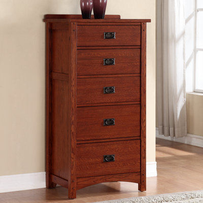 Mission 5 Drawer Lingerie Chest by Michael Ashton Design -image