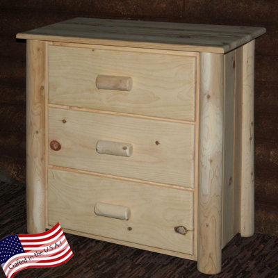 Click To Image : Frontier 3 Drawer Chest by Lakeland Mills Now