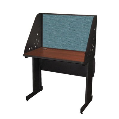 Marvel Office Furniture Pronto Laminate Desk Carrel with Lockable Raceway
