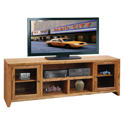 tv stand stands wayfair loft oak golden inch