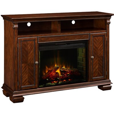 Monte Carlo 60" TV Stand with Electric Fireplace by Legends Furniture