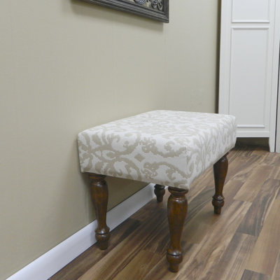 Carolina Cottage Sweetheart Upholstered Entryway Bench