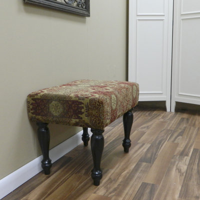 Carolina Cottage Sweetheart Upholstered Entryway Bench