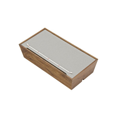 Blu Dot Juice Box Digital Dock in Walnut