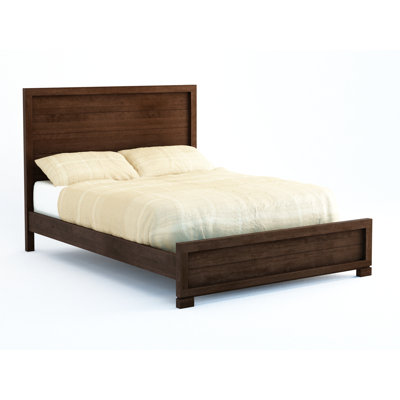 Grandview Panel Bed by College Woodwork -image