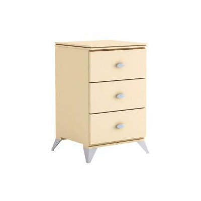 Click To Image : Fraser 3 Drawer Nightstand by College Woodwork Now