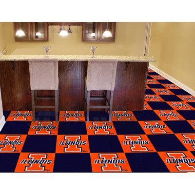 FANMATS NCAA Team Carpet Tiles