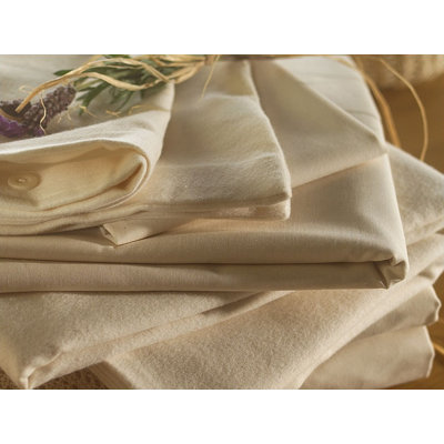 Natural Mat Flannelette Organic Crib Mattress Protector Pad