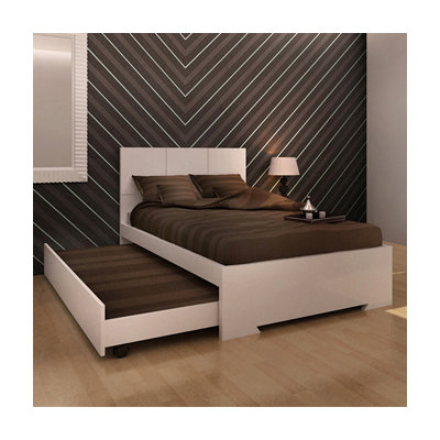 Anna Twin Storage Panel Bed by Whiteline Imports -image