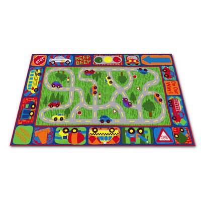 Kid Carpet Driving Road Area Rug & Reviews 