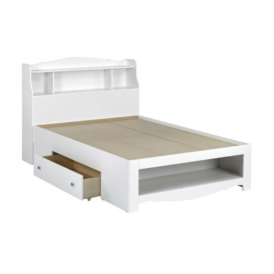 Nexera Dixie Bed in White Lacquer