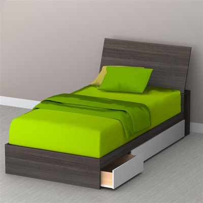 Nexera Allure Storage Headboard