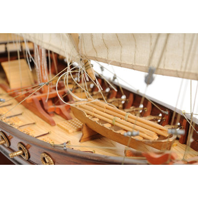 Old Modern Handicrafts Xebec Sailing Ship