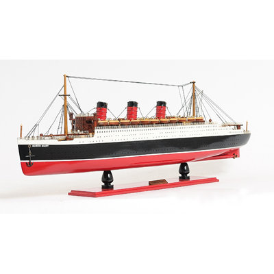 Old Modern Handicrafts Large Queen Mary Ship