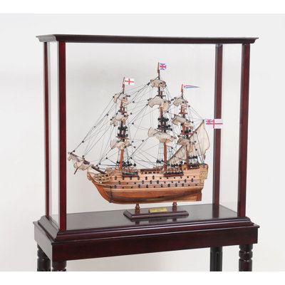 Old Modern Handicrafts Display Case for Tall Ship