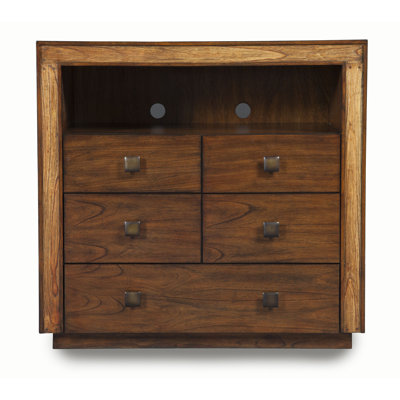 Jimbaran Bay 5 Drawer Media Chest by Origins by Alpine -image
