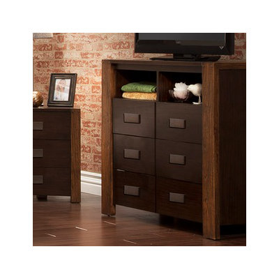 Element 6 Drawer Media Chest by Origins by Alpine -image