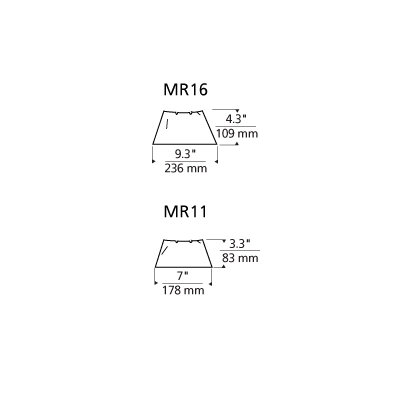 Tech Lighting Flight Paper Track Accessory