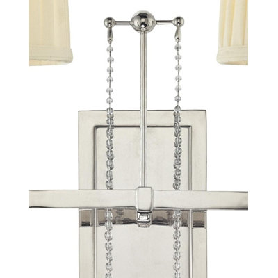 Hudson Valley Lighting Laurel  Wall Sconce in Polished Nickel