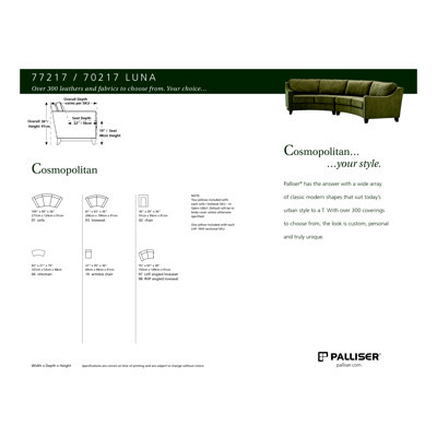 Palliser Furniture Luna Leather Reclining Chair