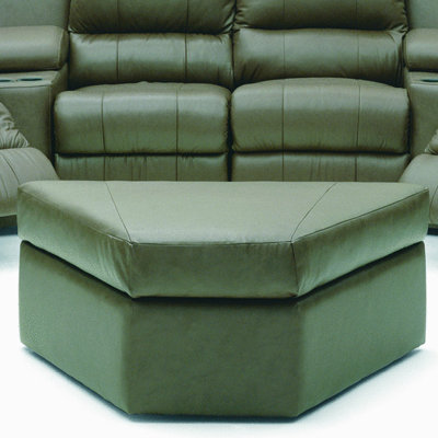 Palliser Furniture Melrose Leather Home Theatre Ottoman