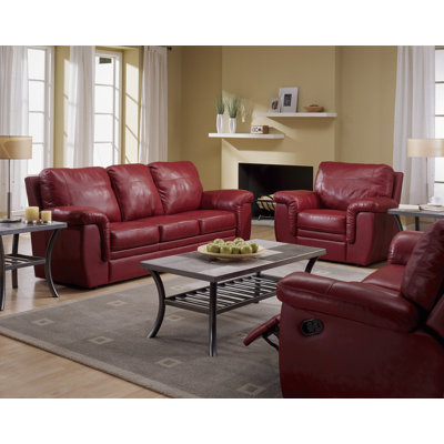Palliser Furniture Brunswick Leather Sleeper Sofa
