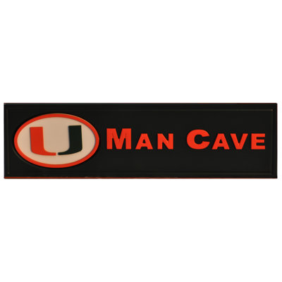 Fan Creations NCAA Man Cave Plaque