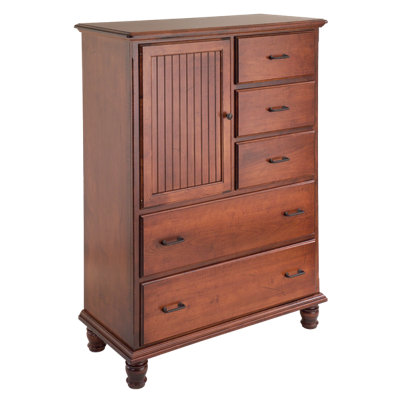 Townsend 5 Drawer Gentleman's Chest by Conrad Grebel -image