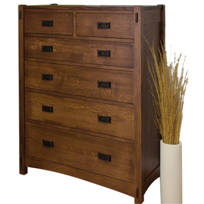 Classic Mission 6 Drawer Chest by Conrad Grebel -image